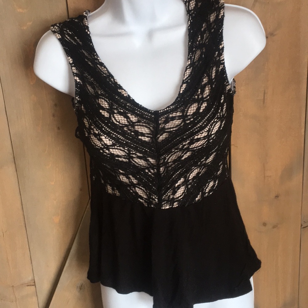 Lace block Top